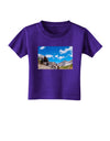 Colorado Landscape Ruins Toddler T-Shirt Dark-Toddler T-Shirt-TooLoud-Purple-2T-Davson Sales