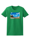 Colorado Landscape Ruins Womens Dark T-Shirt-TooLoud-Kelly-Green-X-Small-Davson Sales