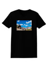 Colorado Landscape Ruins Womens Dark T-Shirt-TooLoud-Black-X-Small-Davson Sales