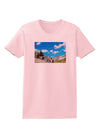 Colorado Landscape Ruins Womens T-Shirt-Womens T-Shirt-TooLoud-PalePink-X-Small-Davson Sales