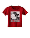 Colorado Landscape Text BW Toddler T-Shirt Dark-Toddler T-Shirt-TooLoud-Red-2T-Davson Sales