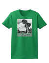 Colorado Landscape Text BW Womens Dark T-Shirt-TooLoud-Kelly-Green-X-Small-Davson Sales