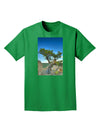 Colorado Landscape Tree Adult Dark T-Shirt-Mens T-Shirt-TooLoud-Kelly-Green-Small-Davson Sales