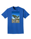 Colorado Landscape Tree Adult Dark T-Shirt-Mens T-Shirt-TooLoud-Royal-Blue-Small-Davson Sales