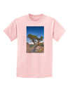 Colorado Landscape Tree Childrens T-Shirt-Childrens T-Shirt-TooLoud-PalePink-X-Small-Davson Sales