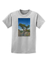 Colorado Landscape Tree Childrens T-Shirt-Childrens T-Shirt-TooLoud-AshGray-X-Small-Davson Sales