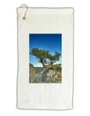 Colorado Landscape Tree Micro Terry Gromet Golf Towel 11&#x22;x19-Golf Towel-TooLoud-White-Davson Sales