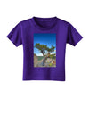 Colorado Landscape Tree Toddler T-Shirt Dark-Toddler T-Shirt-TooLoud-Purple-2T-Davson Sales