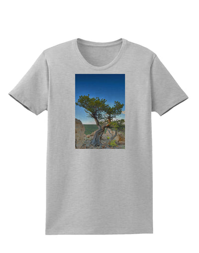 Colorado Landscape Tree Womens T-Shirt-Womens T-Shirt-TooLoud-AshGray-X-Small-Davson Sales