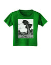 Colorado Landscape Watercolor BW Toddler T-Shirt Dark-Toddler T-Shirt-TooLoud-Clover-Green-2T-Davson Sales