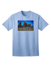 Colorado Mountain Range Adult T-Shirt by TooLoud-Mens T-shirts-TooLoud-Light-Blue-Small-Davson Sales