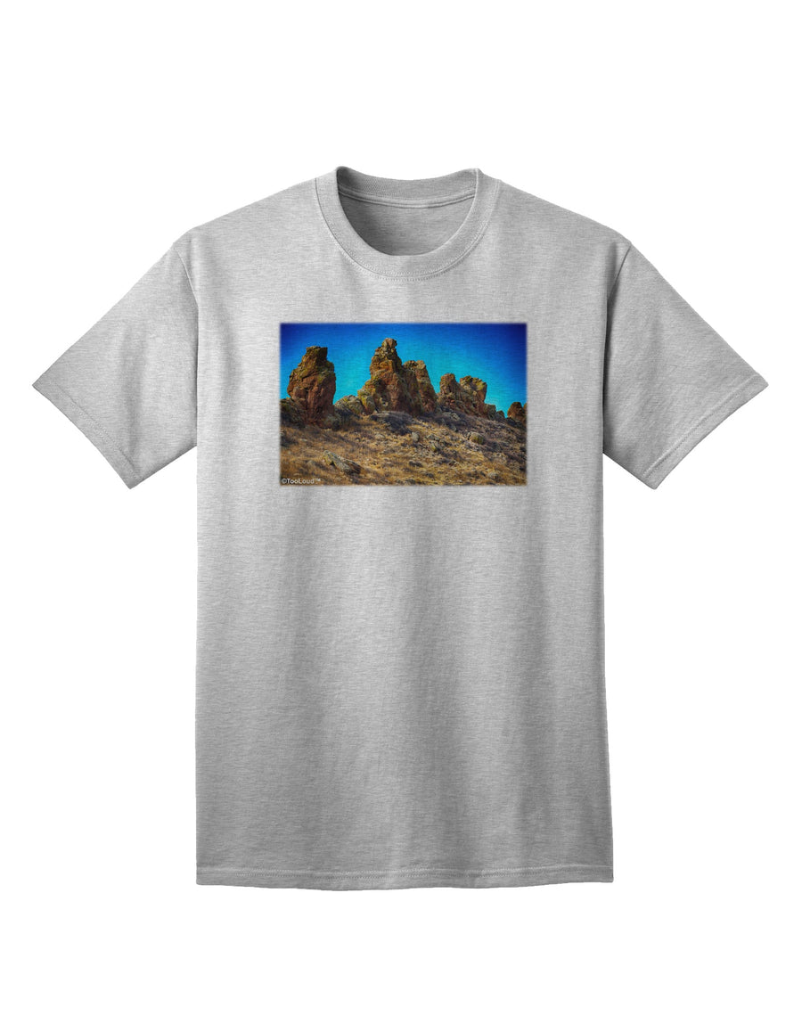 Colorado Mountain Range Adult T-Shirt by TooLoud-Mens T-shirts-TooLoud-White-Small-Davson Sales