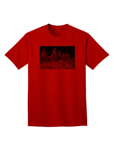 Colorado Mountain Range Adult T-Shirt by TooLoud-Mens T-shirts-TooLoud-Red-Small-Davson Sales