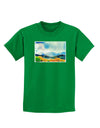 Colorado Mountain Scene Childrens Dark T-Shirt-Childrens T-Shirt-TooLoud-Kelly-Green-X-Small-Davson Sales