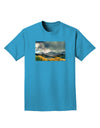 Colorado Mountain Scene Photo Adult Dark T-Shirt-Mens T-Shirt-TooLoud-Turquoise-Small-Davson Sales