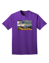 Colorado Mountain Scene Photo Adult Dark T-Shirt-Mens T-Shirt-TooLoud-Purple-Small-Davson Sales