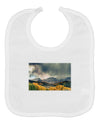 Colorado Mountain Scene Photo Baby Bib