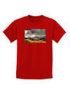 Colorado Mountain Scene Photo Childrens Dark T-Shirt-Childrens T-Shirt-TooLoud-Red-X-Small-Davson Sales