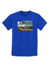 Colorado Mountain Scene Photo Childrens Dark T-Shirt-Childrens T-Shirt-TooLoud-Royal-Blue-X-Small-Davson Sales