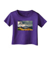 Colorado Mountain Scene Photo Infant T-Shirt Dark-Infant T-Shirt-TooLoud-Purple-06-Months-Davson Sales