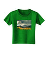 Colorado Mountain Scene Photo Toddler T-Shirt Dark-Toddler T-Shirt-TooLoud-Clover-Green-2T-Davson Sales