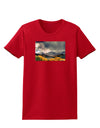 Colorado Mountain Scene Photo Womens Dark T-Shirt-TooLoud-Red-X-Small-Davson Sales