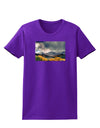 Colorado Mountain Scene Photo Womens Dark T-Shirt-TooLoud-Purple-X-Small-Davson Sales