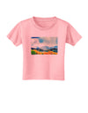 Colorado Mountain Scene Toddler T-Shirt-Toddler T-Shirt-TooLoud-Candy-Pink-2T-Davson Sales