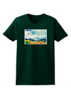 Colorado Mountain Scene Womens Dark T-Shirt-TooLoud-Forest-Green-Small-Davson Sales