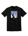 Colorado Mountain Scenery Adult Dark T-Shirt-Mens T-Shirt-TooLoud-Black-Small-Davson Sales