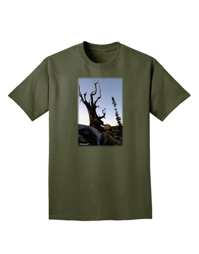 Colorado Mountain Scenery Adult Dark T-Shirt-Mens T-Shirt-TooLoud-Military-Green-Small-Davson Sales