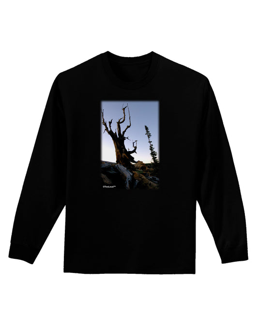Colorado Mountain Scenery Adult Long Sleeve Dark T-Shirt-TooLoud-Black-Small-Davson Sales