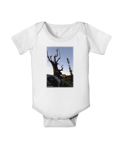 Colorado Mountain Scenery Baby Romper Bodysuit-Baby Romper-TooLoud-White-06-Months-Davson Sales