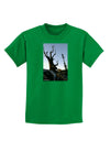 Colorado Mountain Scenery Childrens Dark T-Shirt-Childrens T-Shirt-TooLoud-Kelly-Green-X-Small-Davson Sales