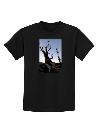 Colorado Mountain Scenery Childrens Dark T-Shirt-Childrens T-Shirt-TooLoud-Black-X-Small-Davson Sales