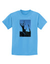 Colorado Mountain Scenery Childrens T-Shirt-Childrens T-Shirt-TooLoud-Aquatic-Blue-X-Small-Davson Sales