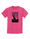 Colorado Mountain Scenery Childrens T-Shirt-Childrens T-Shirt-TooLoud-Sangria-X-Small-Davson Sales