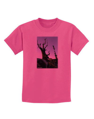 Colorado Mountain Scenery Childrens T-Shirt-Childrens T-Shirt-TooLoud-Sangria-X-Small-Davson Sales