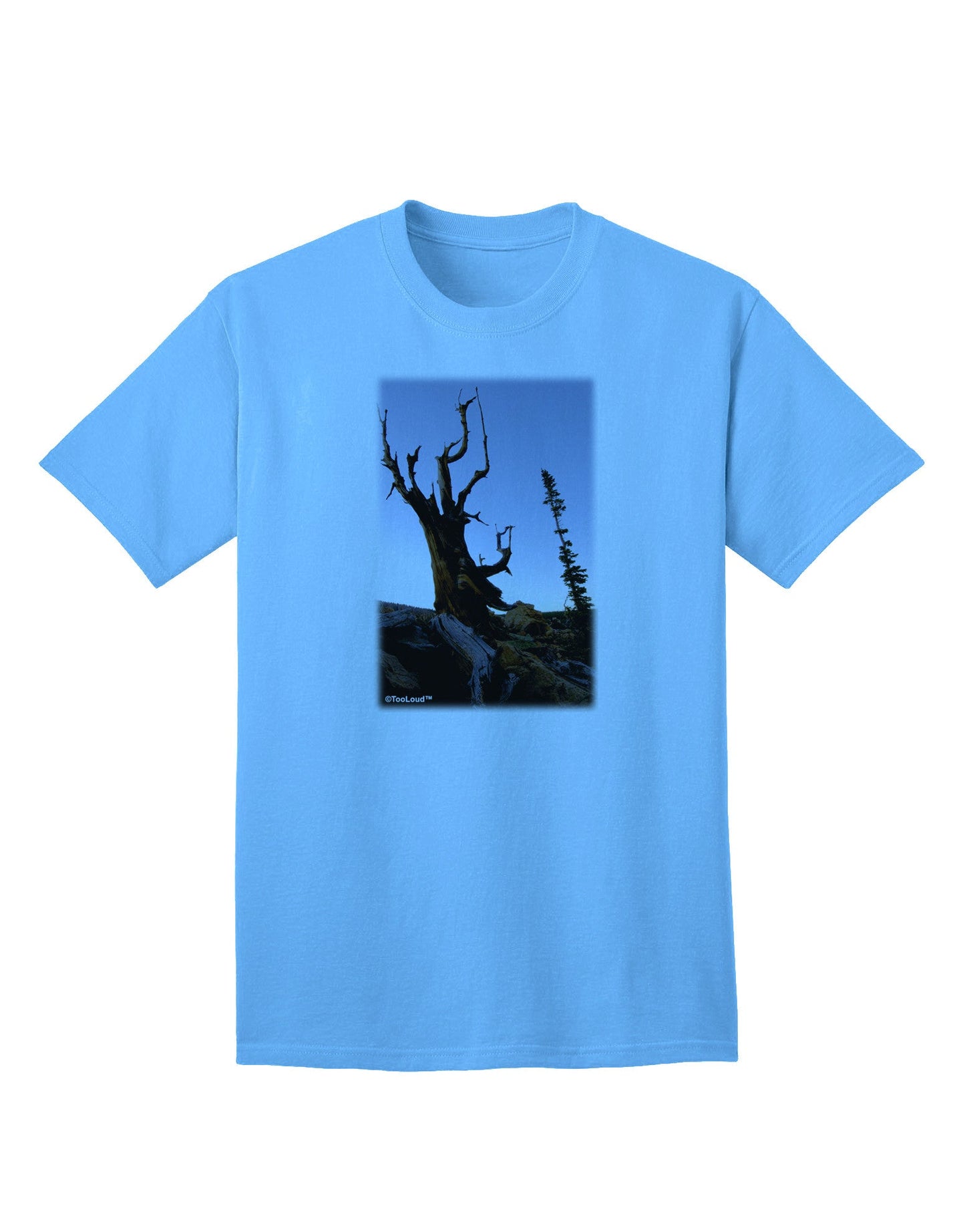 Colorado Mountain Scenery - Premium Adult T-Shirt for Outdoor Enthusiasts-Mens T-shirts-TooLoud-Aquatic-Blue-Small-Davson Sales