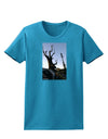 Colorado Mountain Scenery Womens Dark T-Shirt-TooLoud-Turquoise-X-Small-Davson Sales