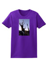 Colorado Mountain Scenery Womens Dark T-Shirt-TooLoud-Purple-X-Small-Davson Sales