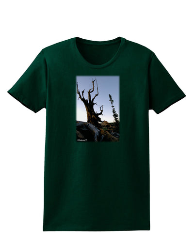 Colorado Mountain Scenery Womens Dark T-Shirt-TooLoud-Forest-Green-Small-Davson Sales