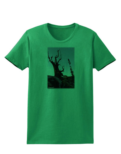 Colorado Mountain Scenery Womens T-Shirt-Womens T-Shirt-TooLoud-Kelly-Green-X-Small-Davson Sales