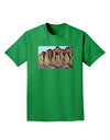 Colorado Mountain Spires Adult Dark T-Shirt-Mens T-Shirt-TooLoud-Kelly-Green-Small-Davson Sales