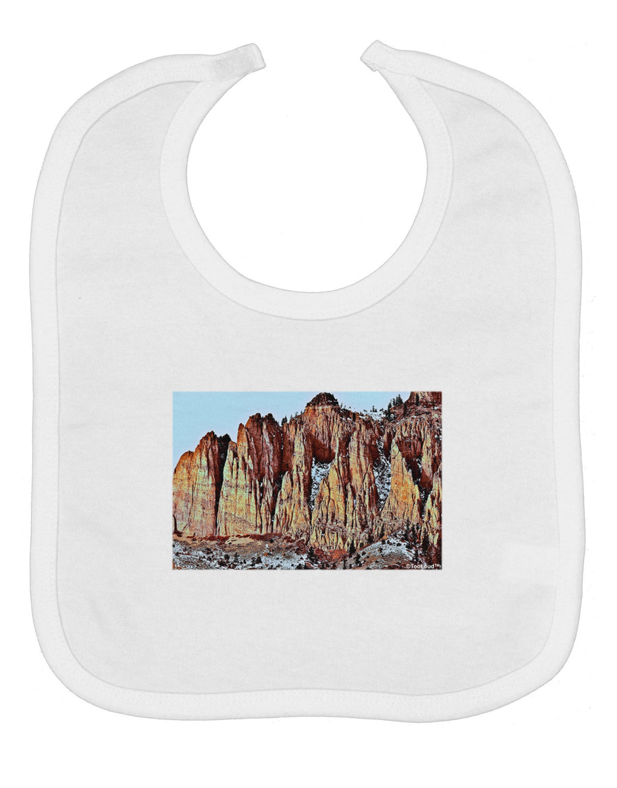 Colorado Mountain Spires Baby Bib