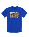 Colorado Mountain Spires Childrens Dark T-Shirt-Childrens T-Shirt-TooLoud-Royal-Blue-X-Small-Davson Sales