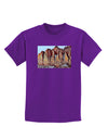 Colorado Mountain Spires Childrens Dark T-Shirt-Childrens T-Shirt-TooLoud-Purple-X-Small-Davson Sales