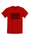 Colorado Mountain Spires Childrens T-Shirt-Childrens T-Shirt-TooLoud-Red-X-Small-Davson Sales