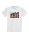 Colorado Mountain Spires Childrens T-Shirt-Childrens T-Shirt-TooLoud-White-X-Small-Davson Sales