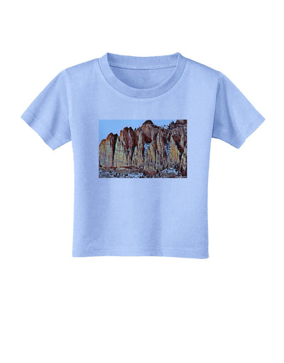 Colorado Mountain Spires Toddler T-Shirt-Toddler T-Shirt-TooLoud-Aquatic-Blue-2T-Davson Sales